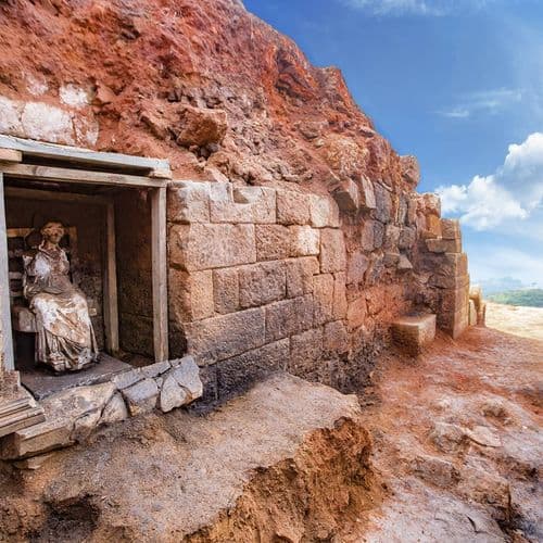 Kurul Castle Kybele Statue