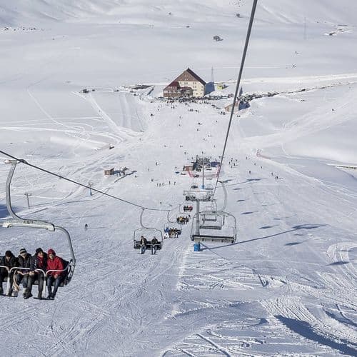 Hesarek Ski Center and Paragliding