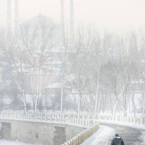 Snowy Edirne