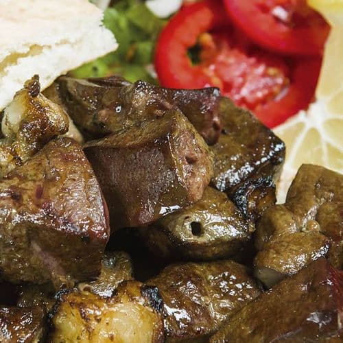Liver Kebab