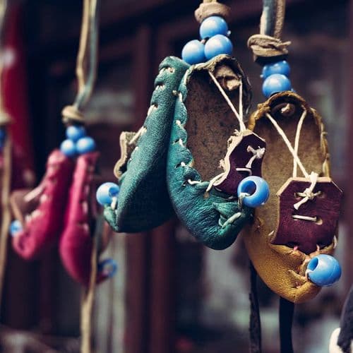 Handicraft of Yemeni Shoes