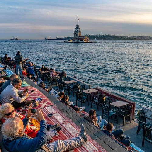 Maiden Tower from Üsküdar