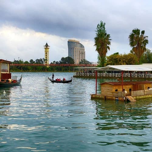Seyhan River and Dam Lake