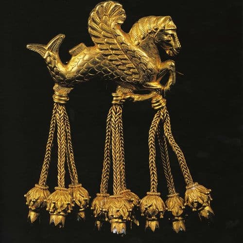 Archeology Museum Treasures of Karun The Winged Seahorse Pin