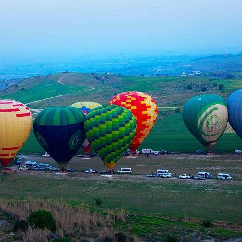 Balloon Tour and Paragliding in Pamukkale