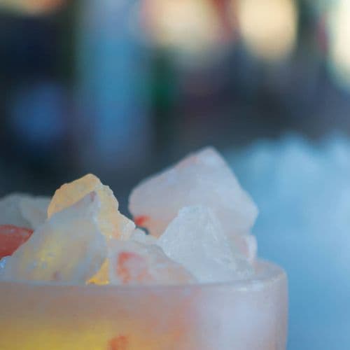 Rock Salt and Salt Lamp