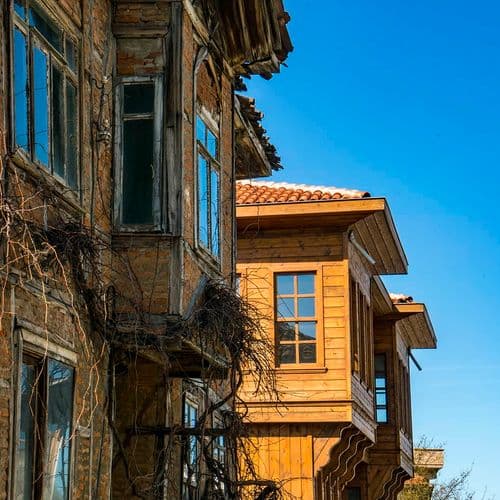 منازل أقجه قوجة التاريخية