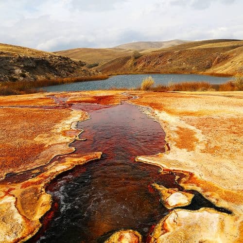 Otlukbeli Lake and Red Water