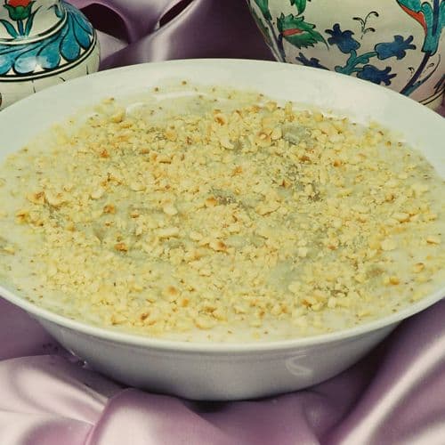 Fig Dessert with Milk