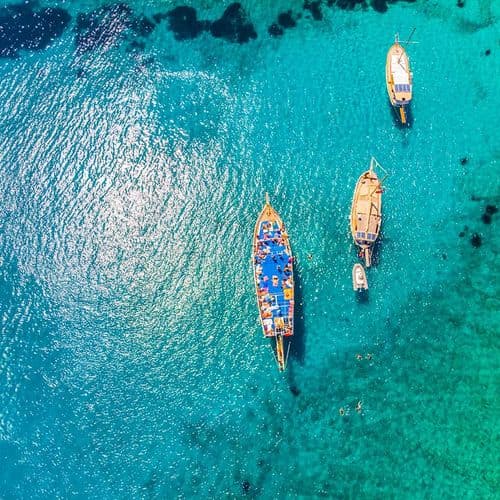 Chilling Waters of Aegean Sea