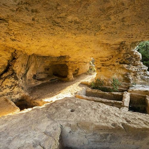 Rock Tombs and Beşikli Cave