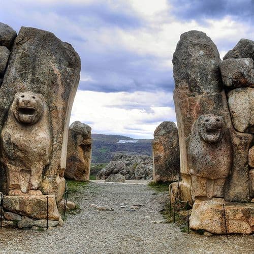 Lion Gate Hattuşa Capital of Hittite Empire, Çorum