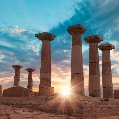 Temple of Athena Assos Behramkale, Çanakkale