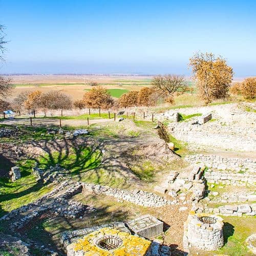 Çanakkale(恰纳卡莱)Athena(雅典娜) Assos (阿索斯) Behramkale(贝赫·拉姆卡莱)神庙