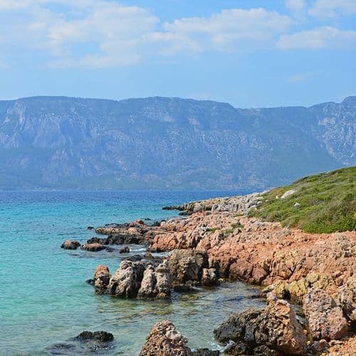 Острів Седир (острів Клеопатри), Мугла