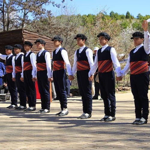 Trommel-Dudel-Volkstänze der Keskin-Region