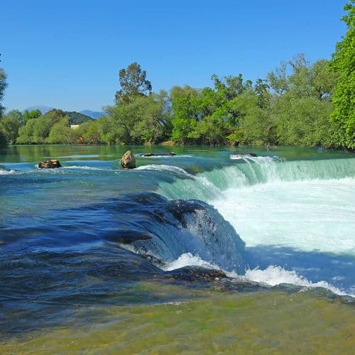 Antalya(安塔利亚)Side(西戴)的Manavgat(马纳夫加特)瀑布