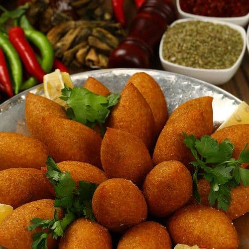 Boulettes de viande farcies frites de Hatay