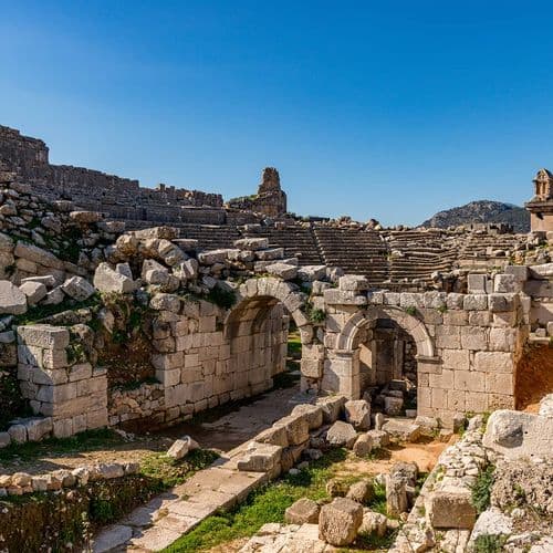 Antalya(安塔利亚)的Xanthos(桑索斯)古城