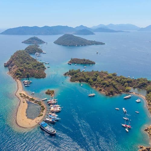 Les Îles de Yassıca de Fethiye