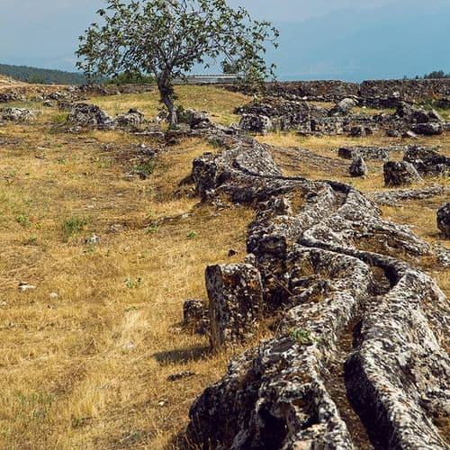 Древний город Иераполис, Памуккале, Денизли