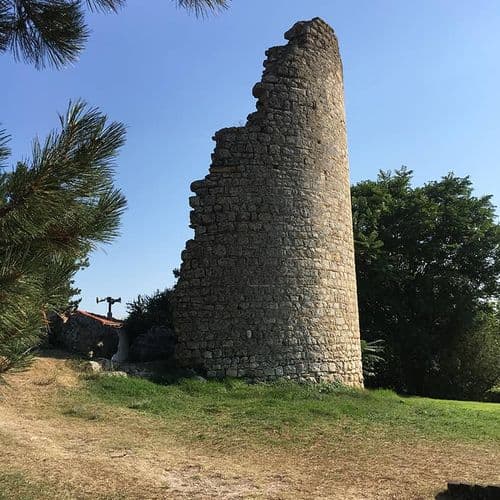 اطلال مدينة بيزنطية قديمة.