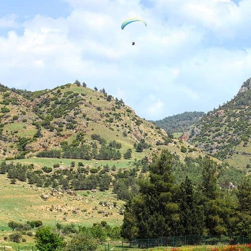 Sunset Balloon Tour and Paragliding in Pamukkale