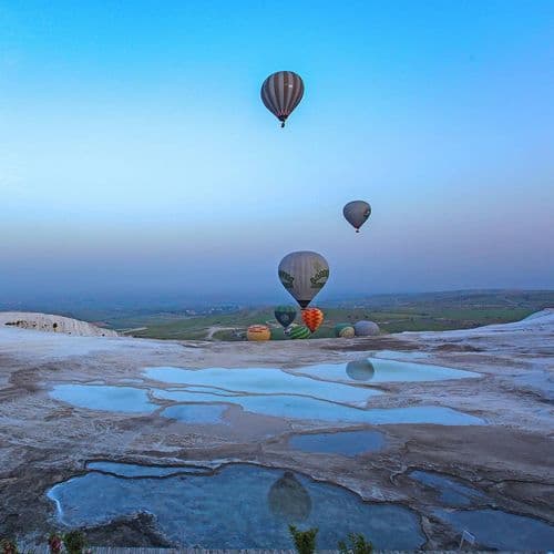 Sunset Balloon Tour in Pamukkale