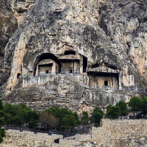 Mount Harsena and the Rock Tombs of the Pontic Kings, Amasya